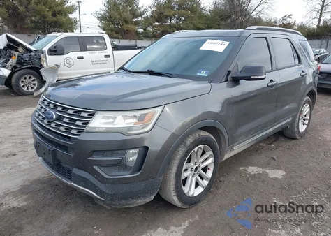 2016 Ford Explorer Xlt z USA, uszkodzony, nr VIN 1FM5K7D86GGA49953